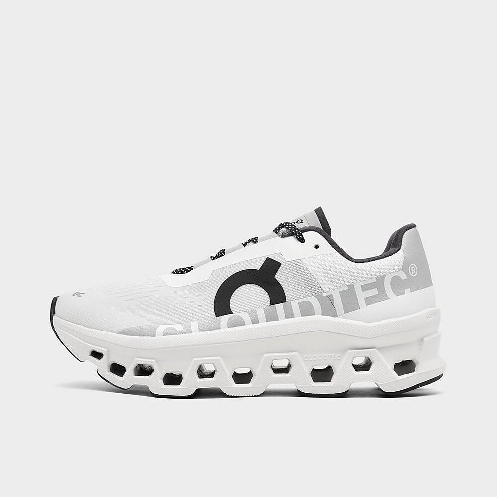 WOMEN'S ON CLOUDMONSTER RUNNING SHOES ALL WHITE 6198433 101