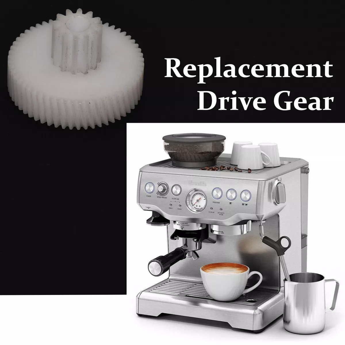 Replacement Grinder Gear Breville Sage Smart Grinder Pro Barista