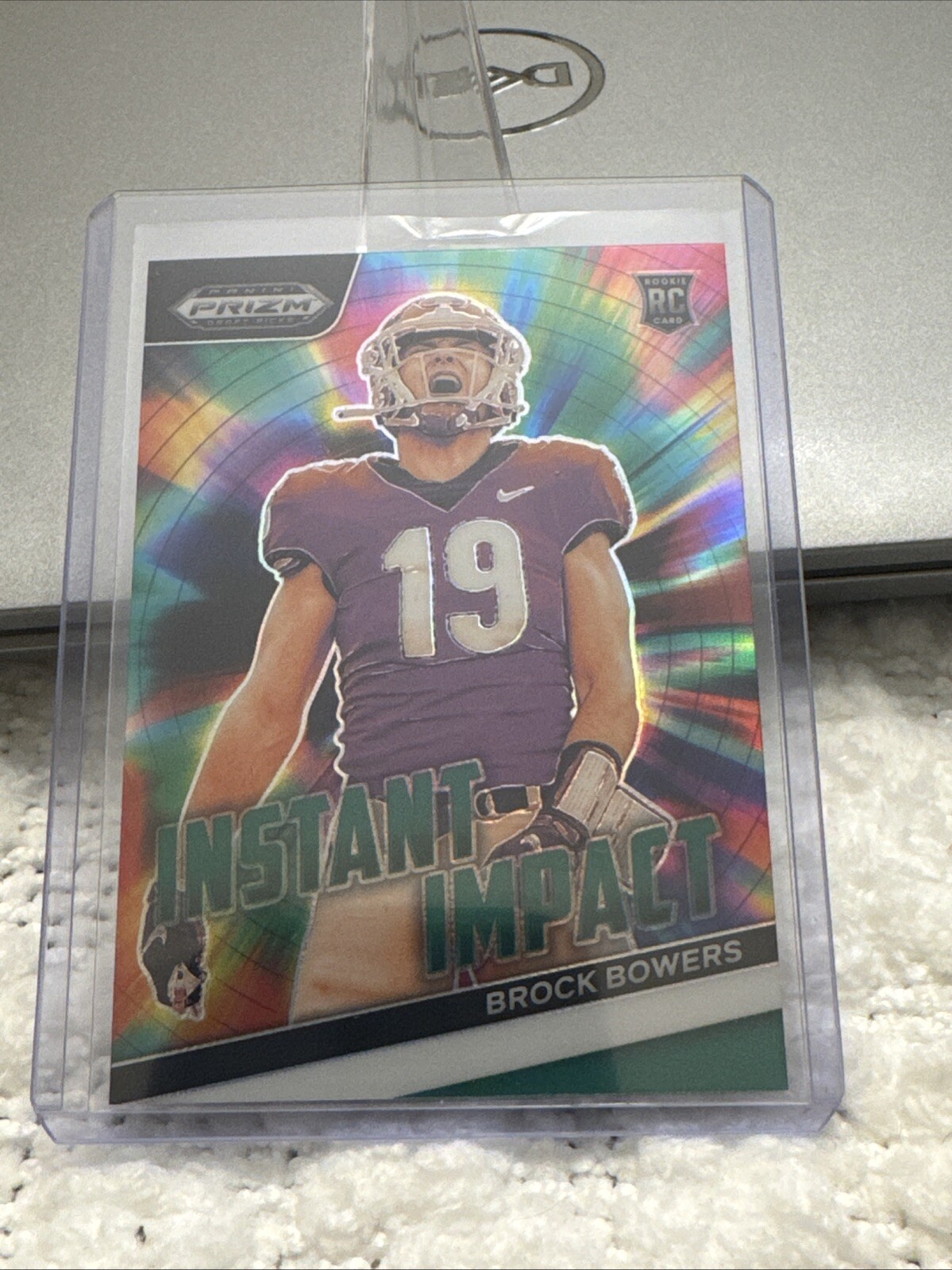 2024 Panini Prizm Draft Picks #11-BB Brock Bowers Instant Impact Rookie RC UGA