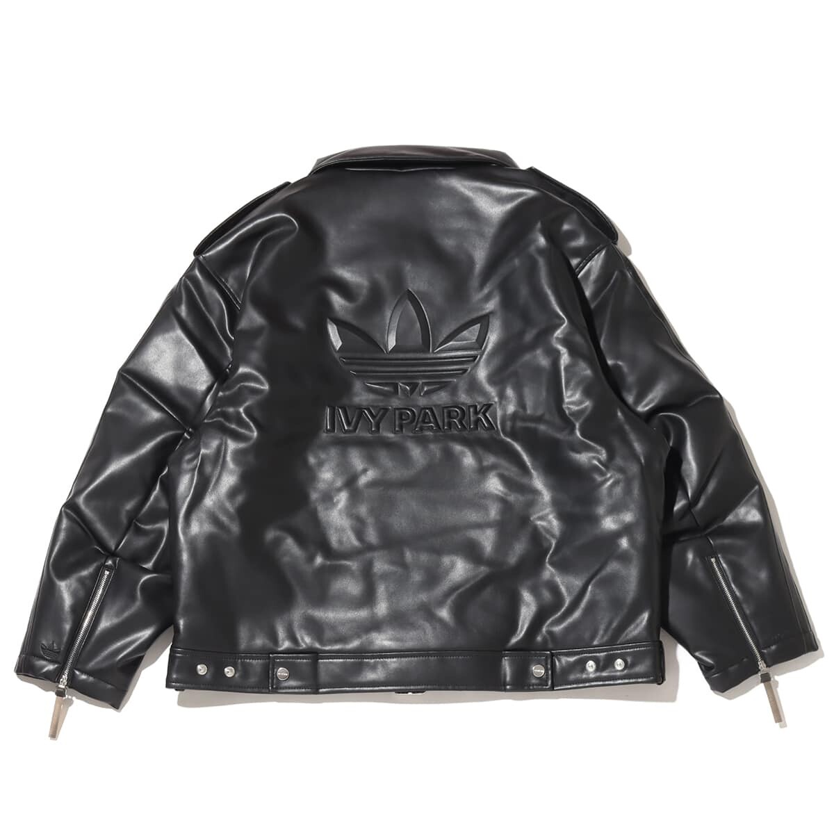 adidas Ivy Park Moto Tour Jacket All Gender Triple Black adidas Ivy Park Moto Tour Jacket All Gender Triple Black