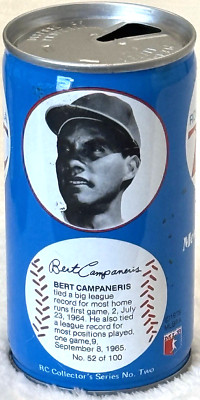 VTG 1970 s  Me & My RC -RC Cola-Bert Campaneris-12 oz-Steel Soda-Pop Can-Empty