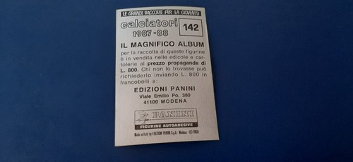 Figurine Calciatori Panini 1987/88 con velina - Scegli dall'elenco da 1 a 303 - Imagen 127 de 263