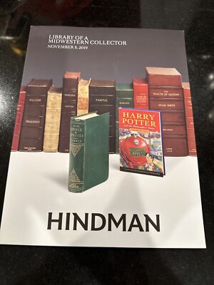 HINDMAN Library Of A Midwestern Collector November 5, 2019