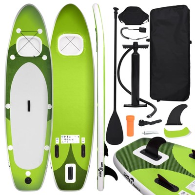 -Board-Set Aufblasbar Grün 300x76x10  H5O3