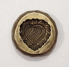 Vintage Bronze Jewelry Die Mold/Mould India Hand Engraved For Jewellery Making