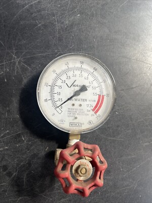 Victaulic Water Gauge And Valve 