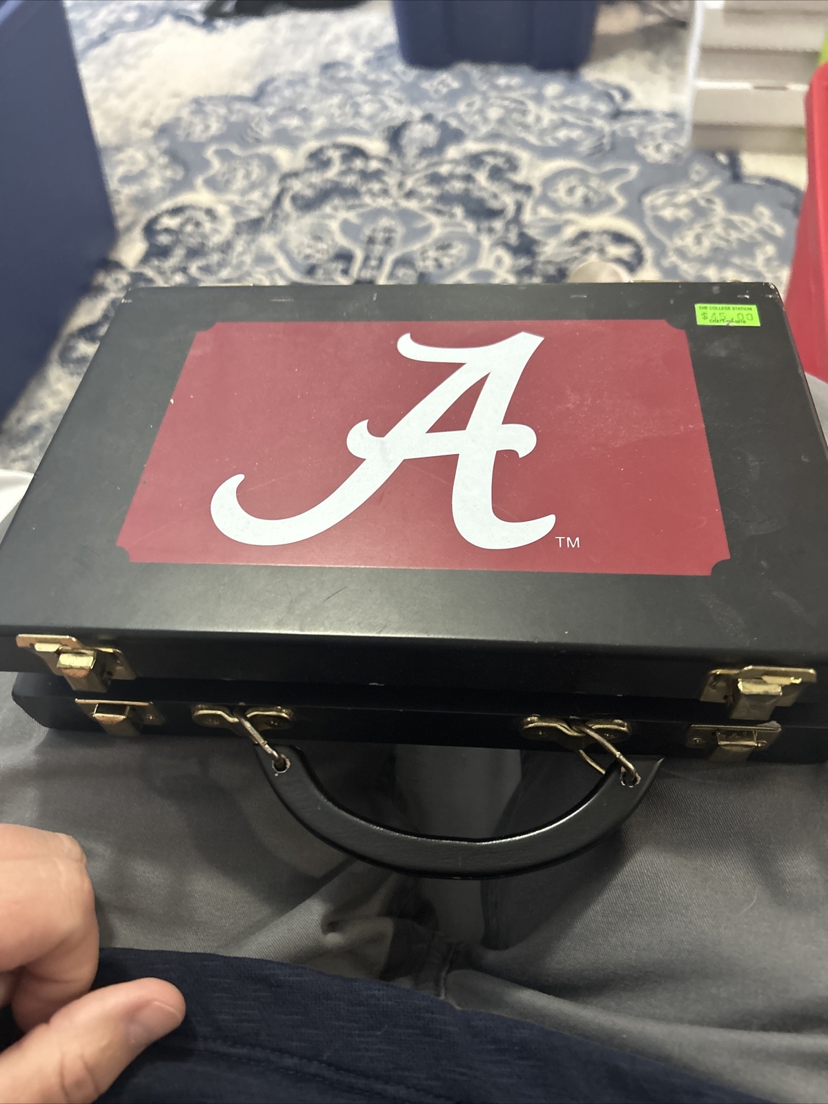 Alabama Poker Chips BlackGreyWhite eBay