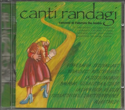 SELTENE CD AUS DEM KATALOG '' STREUNENDE LIEDER VON FABRICZIO DE ANDRE ''