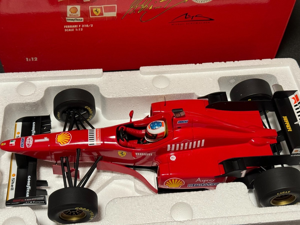 No338ミニカー1/12MICHAEL SCHUMACHER FERRARI