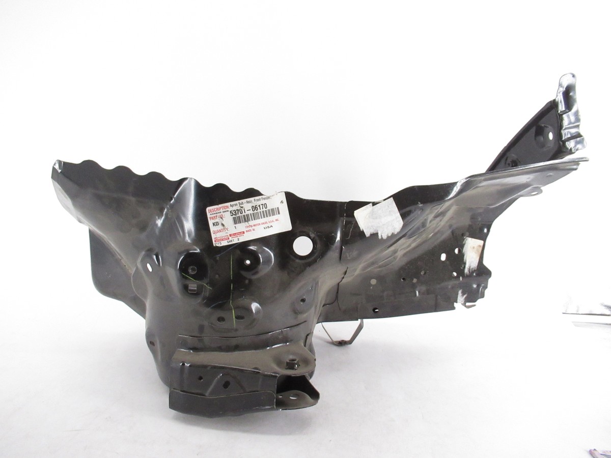 Genuine OEM Toyota 53701-06170 Passenger Front Fender Apron Sub