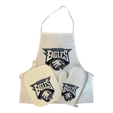 Women's Large Cooking Apron W/Pockets “Philadelphia Eagles” Football~Baking~Gift