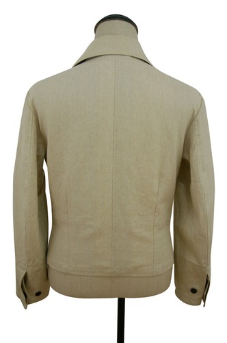 WW2 German Heer panzer summer HBT off-white wrap/jacket type II - Picture 3 of 3
