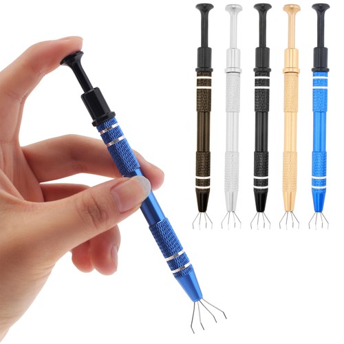 5pcs IC Chip Remover Tool IC PickupChip Estrattore Estrattore Estrattore 4-Claw - Foto 11 di 12
