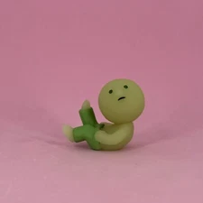 Dreams Inc. Smiski Dressing Series 2 GITD Glow In The Dark Tight Green Pants