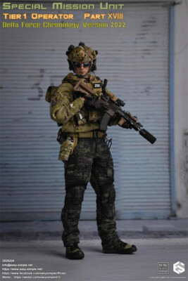 Easy Simple 26064A Special Mission Unit Delta Force Action Figure