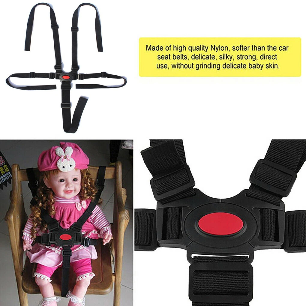 Universal Baby Safety Seat 5Point Gürtel Kinderwagen Hochstuhl