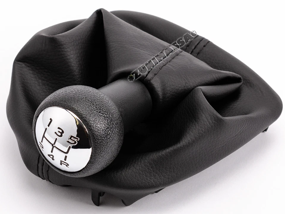 para PEUGEOT 207 307 CC SW 5 VELOCIDADES PALANCA de CAMBIO PERILLA POMO FUNDA - Imagen 3 de 4