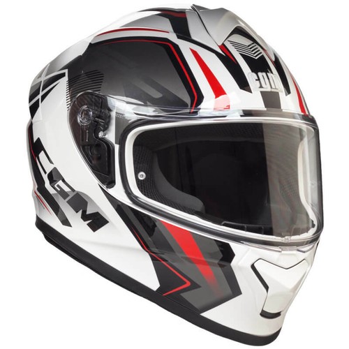 CASCO MOTO INTEGRALE INTEGRALI CGM 301G Suzuka Bianco (omologato) | eBay