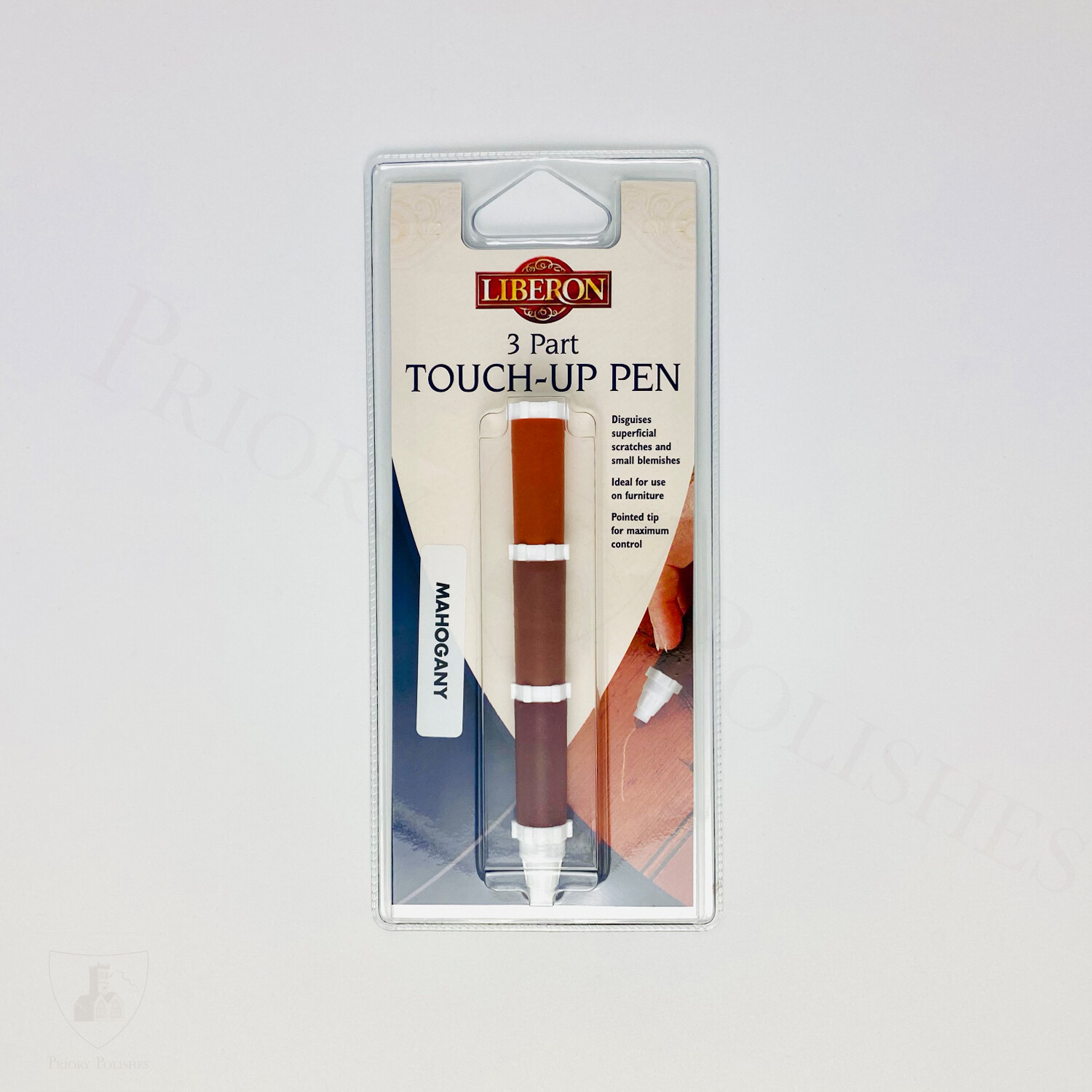 Liberon 3 Part Touch Up Pen Mahogany, Oak or Pine Furniture Scratch