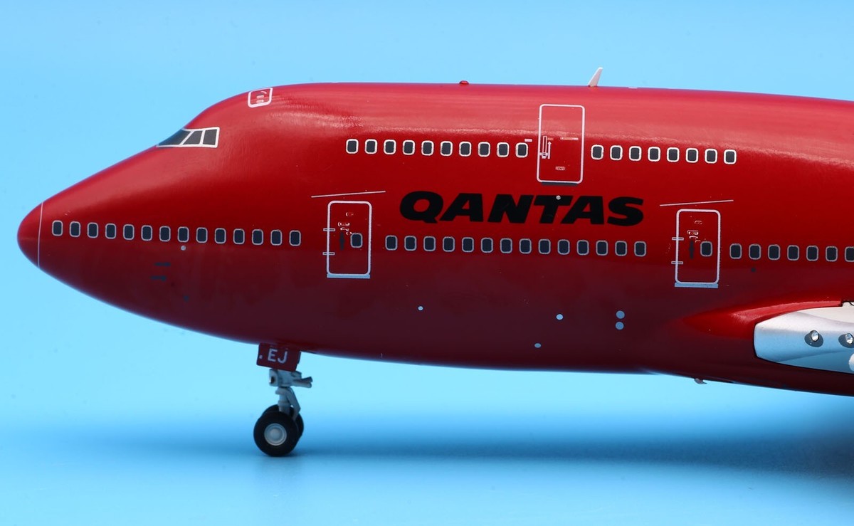 JC Wings 1:200 Qantas Boeing B747-400 Diecast Aircraft Model