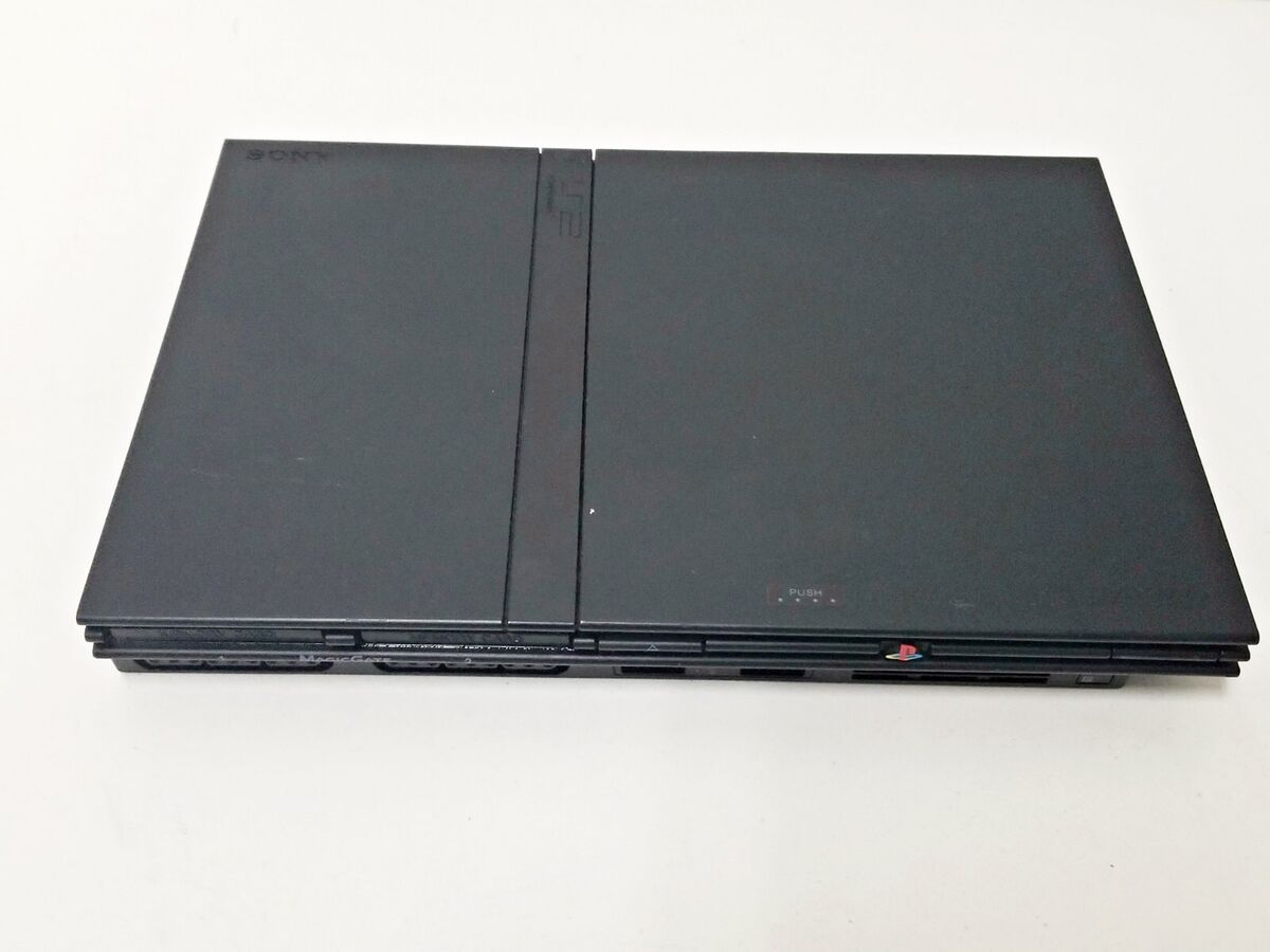 Sony Playstation 2 Black Slim SCPH-70000 Console 129 JUNK JP Sony Playstation 2 Black Slim SCPH-70000 Console 129 JUNK JP