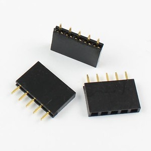 8.5mm 100Pcs 2.54mm Pitch 12 Pin hembra de una fila recto encabezado tira ph 8.5mm 100Pcs 2.54mm Pitch 12 Pin hembra de una fila recto encabezado tira ph