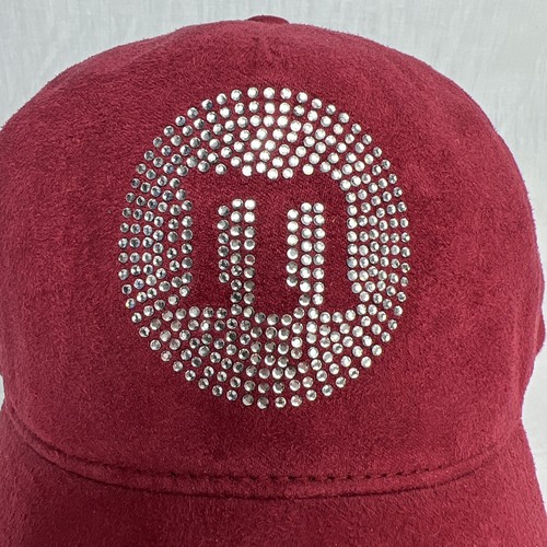 M&M's World Lenteja Rhinestud Ajustable Bling Gorra Damas Sombrero M&M Sombrero - Imagen 7 de 11