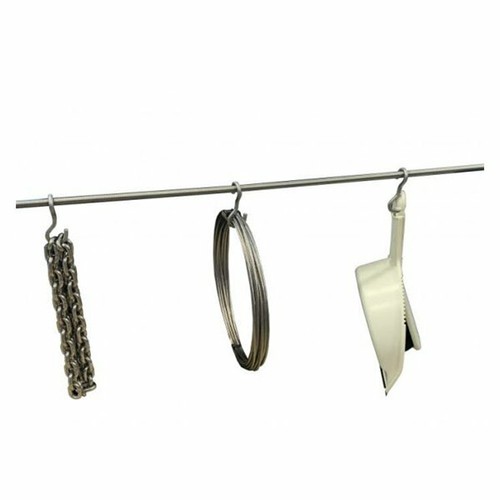 Twisted S Hook 90 degree Mid Bend T316 (A4) Marine Stainless Steel 3,4,5,7&9 mm - Picture 3 of 3