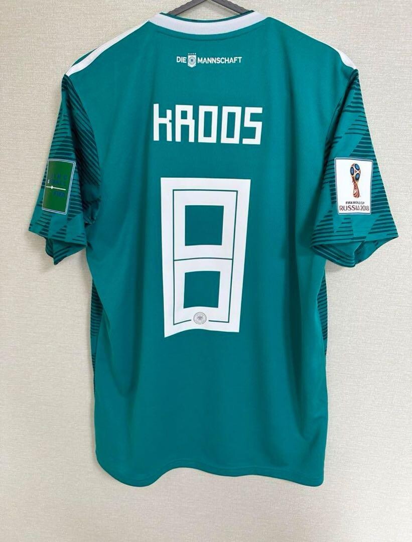 adidas ドイツ代表 KROOS 8 シャツ Kroos 8 S Germany DFB 2018 Away fussball shirt jersey trikot