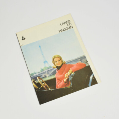Laines du Pingouin - alter Modekatalog - Vintage - Prospekt - Katalog - Heft