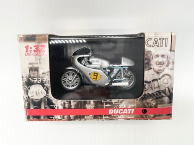 NEW RAY 1:32 Motorrad ,,Ducati 500 GP 1971,, silber ,,NEU in OVP,,
