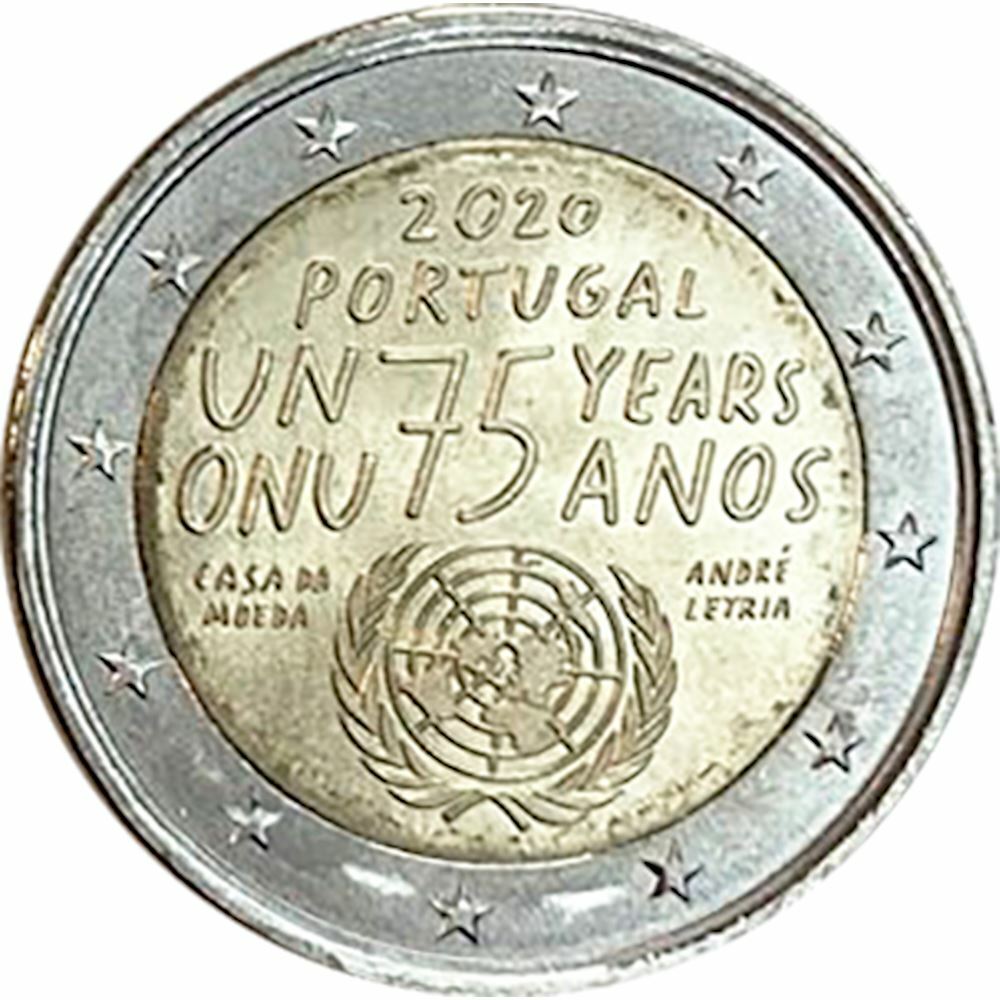 Pièce De 2 Euros Portugal Valeur