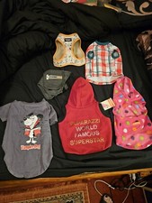 Lot of Dog Outfits Clothes, Collar Vest, Thunder Shirt