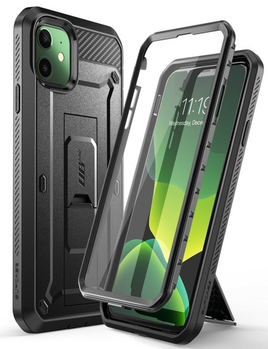 For Apple iPhone11 SUPCASE Kickstand Case MultiLayer Built-in Screen Phone Cover - Picture 13 of 28