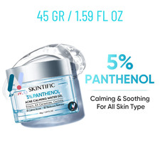 SKINTIFIC 5 Panthenol Acne Calming Redness Water Gel 5x Ceramide Centella 45gr