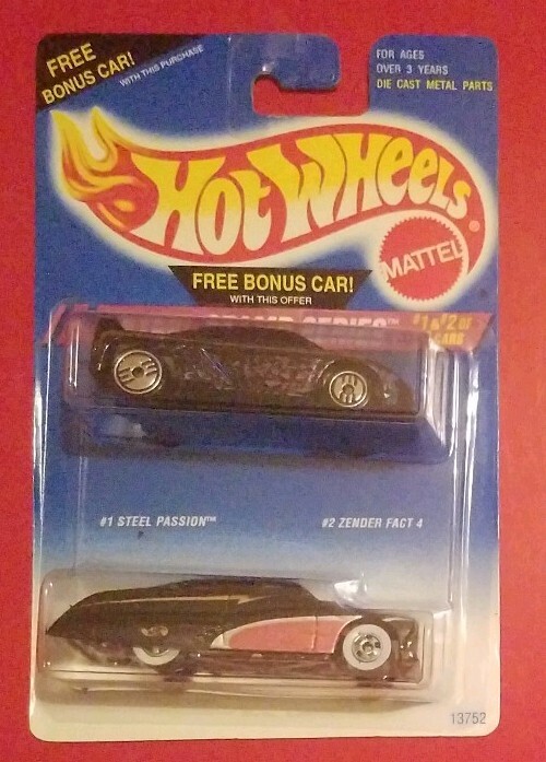 Hot Wheels Steel Stamp Series Steel Passion Bonus Car Zender Fact 4