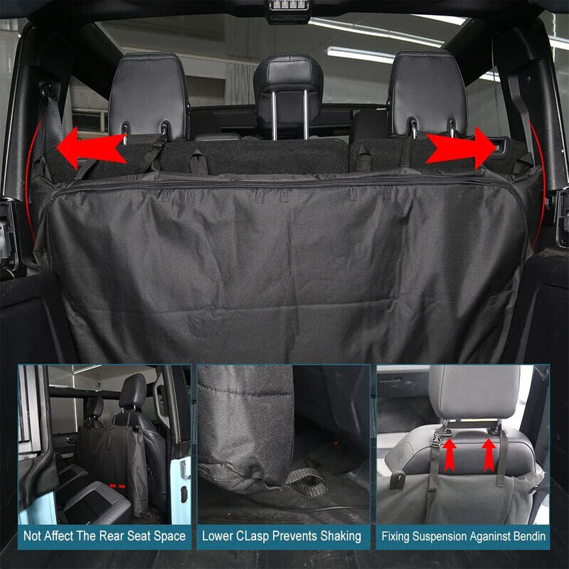 LOCAL STOCK Soft Top Window Storage Bag For Ford Bronco Accessories