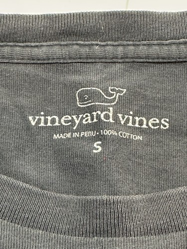 Camisa Vineyard Vines Para Hombre Pequeña Manga Larga Ann Arbor Michigan - Imagen 2 de 5