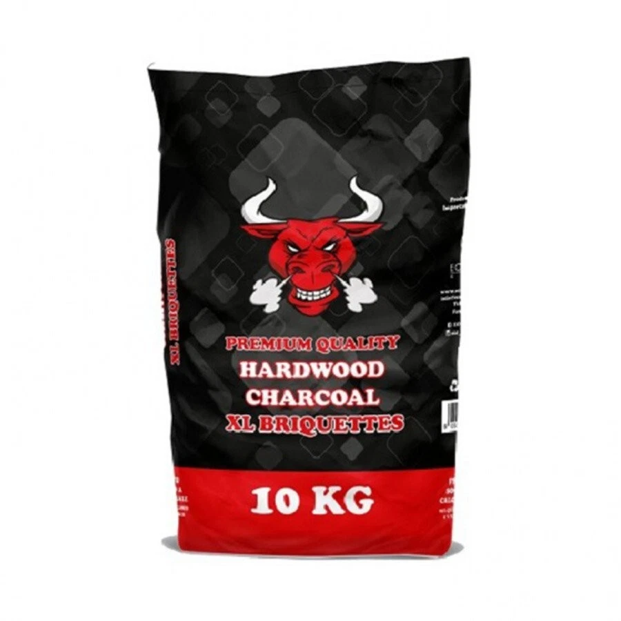 ECO TRADE GROUP Bricchette XL di Carbone Quebracho Blanco Toro - 10KG