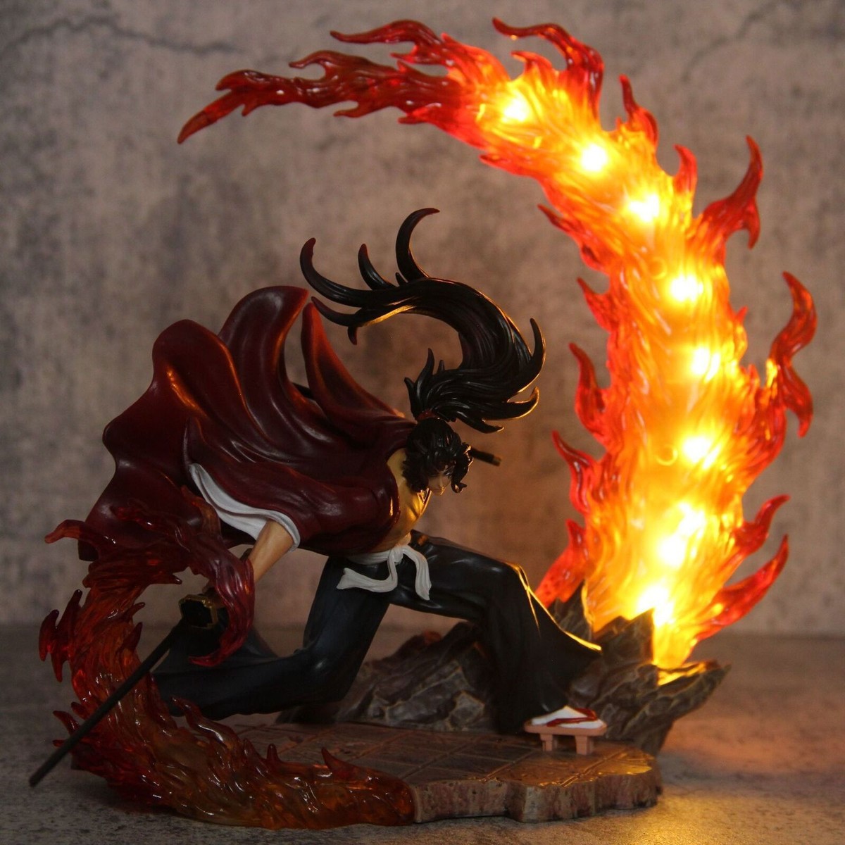 Demon Slayer Tsugikuni Yoriichi Kokushibo LED 22cm Light Figure
