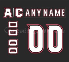 San Diego Gulls Customized Number Kit For 2015-2020 Breast Cancer Black Uniform