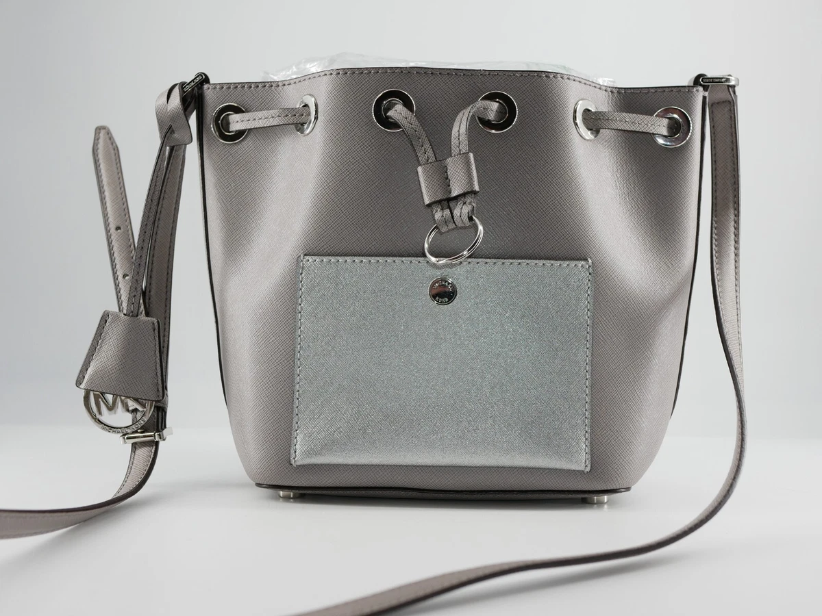 MICHAEL Michael Kors Greenwich Bucket Bag in Gray