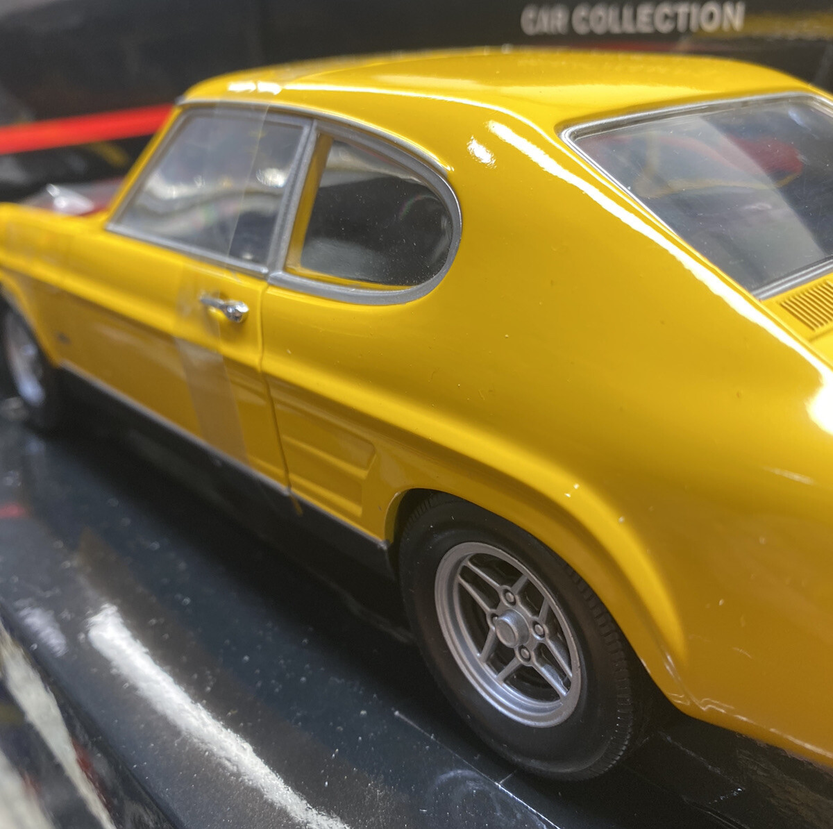 Mini Champs 1970 Ford Capri RS 1/18 Scale Very Rare Yellow | eBay