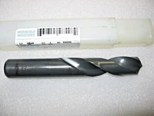 Chicago-Latrobe Greenfield HSS 3/4" Screw Machine Straight Shank Drill Bit 48548