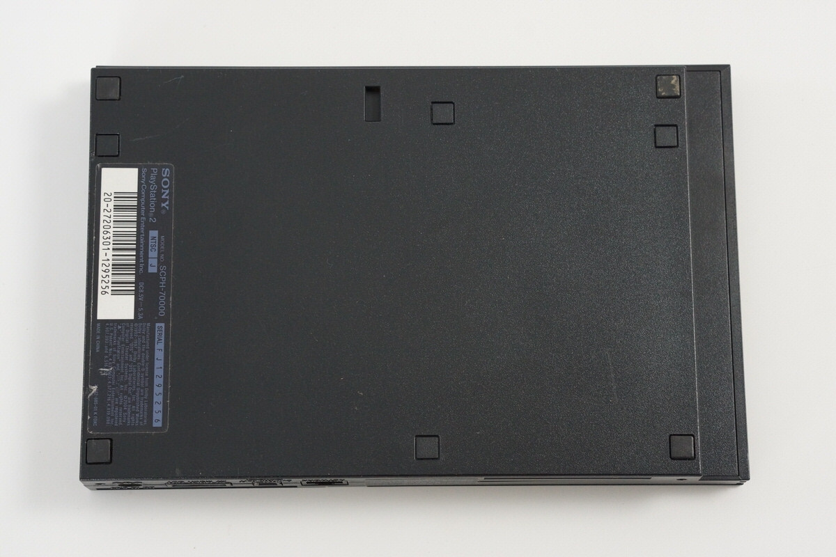 PS2 Slim Console SCPH-70000 CB Black Playstation2 System