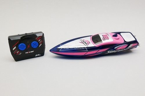 Barco de carreras RC Doble Motor con CASCO LED Envío -RTR - 2.4GHZ *VERDE + ROSA* (2 BARCOS - Imagen 10 de 20