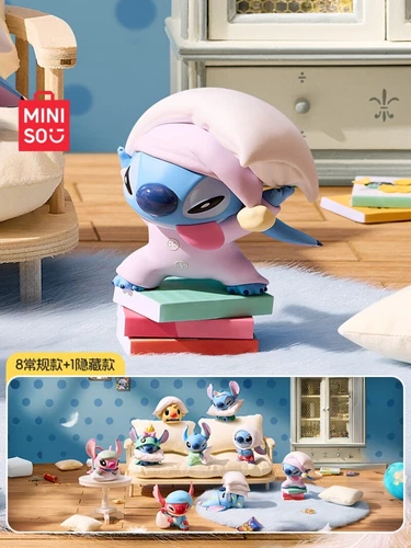 MINISO Disney Stitch Pillow Fight Serie Blindbox Figur Spielzeug Geschenk auf Lager! - Bild 1 von 19