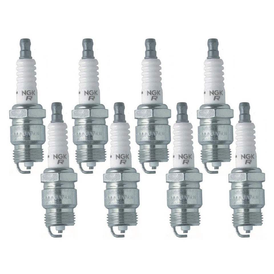 NGK Spark Plug 8x For Ford Custom 1957-1972 Ford Country Sedan 1955-1974 - Image 2 of 4