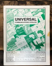 Universal Communications 1980's 92 pg CB Products ETC.  Dealer Catalog *Orig*