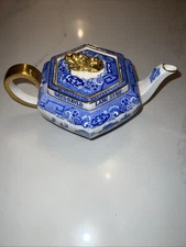 RARE🔥Copeland’s China Auld Lang Syne Teapot Tiffany & Co